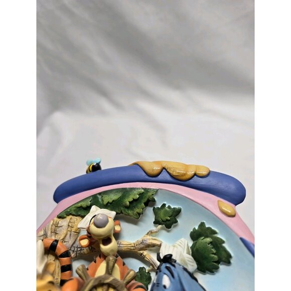 5 Bradford 3D Winnie the Pooh Plates-Pooh's Hunnypot Adventure Disney- READ INFO - Picture 15 of 16